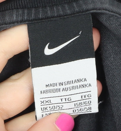 Nike Men's Black Patriotic Graphic T-Shirt 2XL