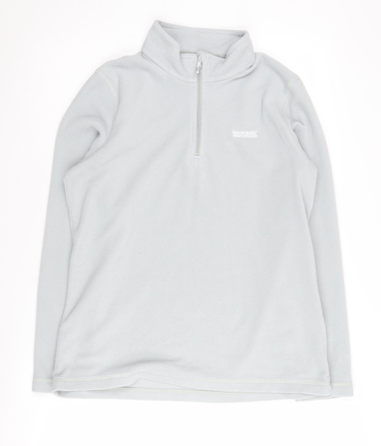 Regatta Women's Grey Fleece Pullover Sweatshirt Size 14