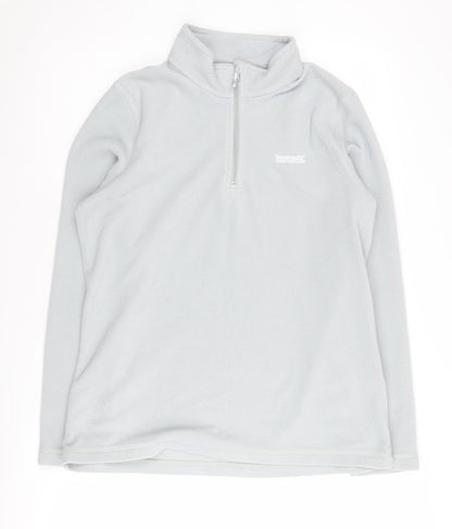 Regatta Women's Grey Fleece Pullover Sweatshirt Size 14