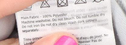 Regatta Women's Grey Fleece Pullover Sweatshirt Size 14