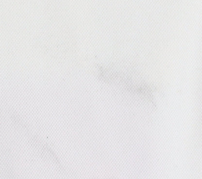 Adidas Women's White Polo Shirt - Size 16, Breathable Stretch