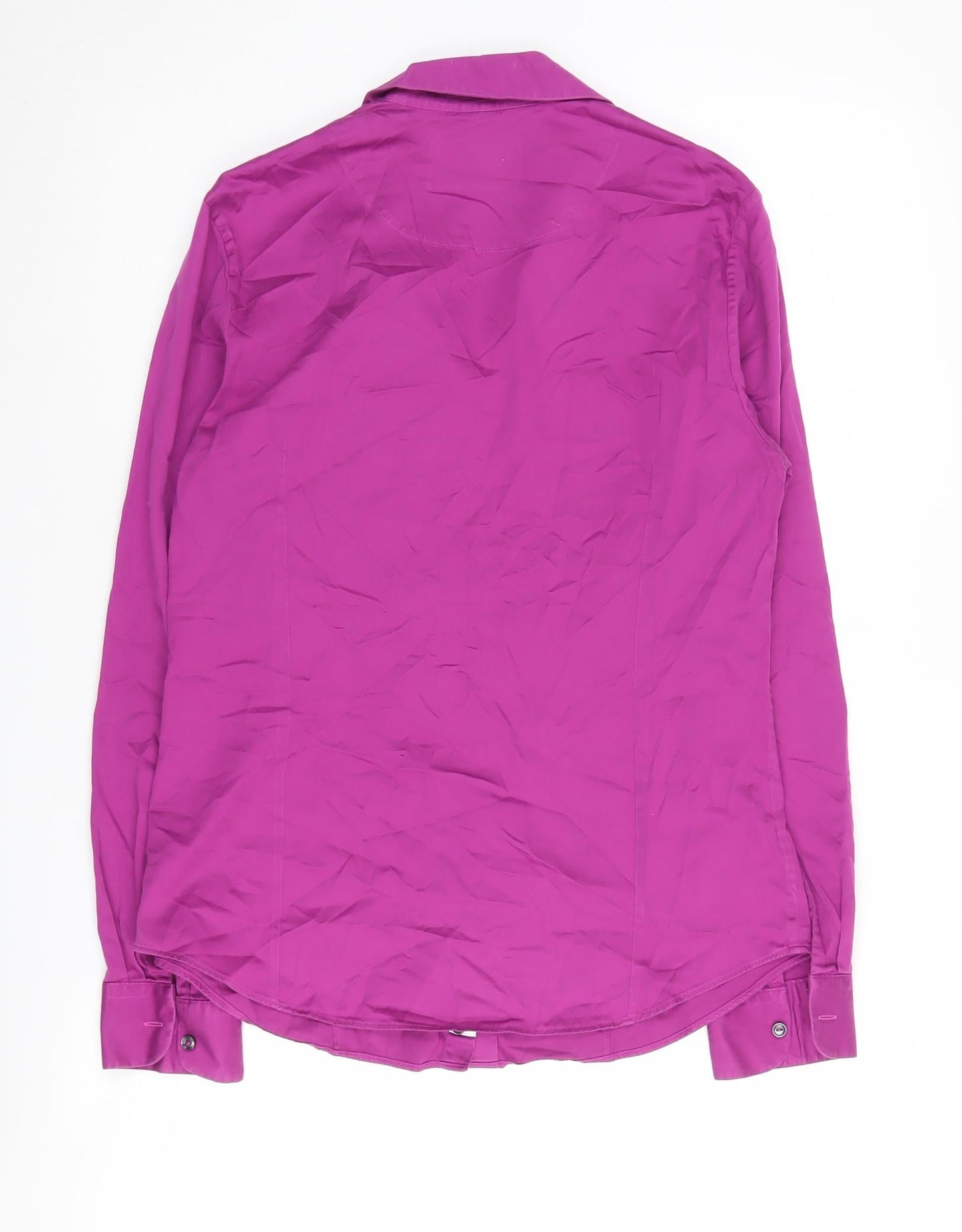 Womens UK Size 10 Charles Tyrwhitt Purple  Button-Up