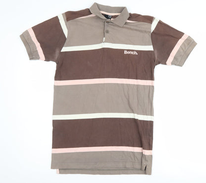 Unisex Adults UK Size S Bench Brown  Polo