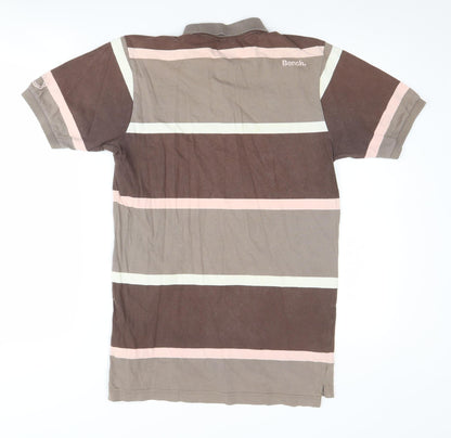 Unisex Adults UK Size S Bench Brown  Polo