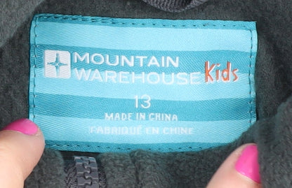 Mountain Warehouse Boys Green Jacket, Size 13, Winter Fleece