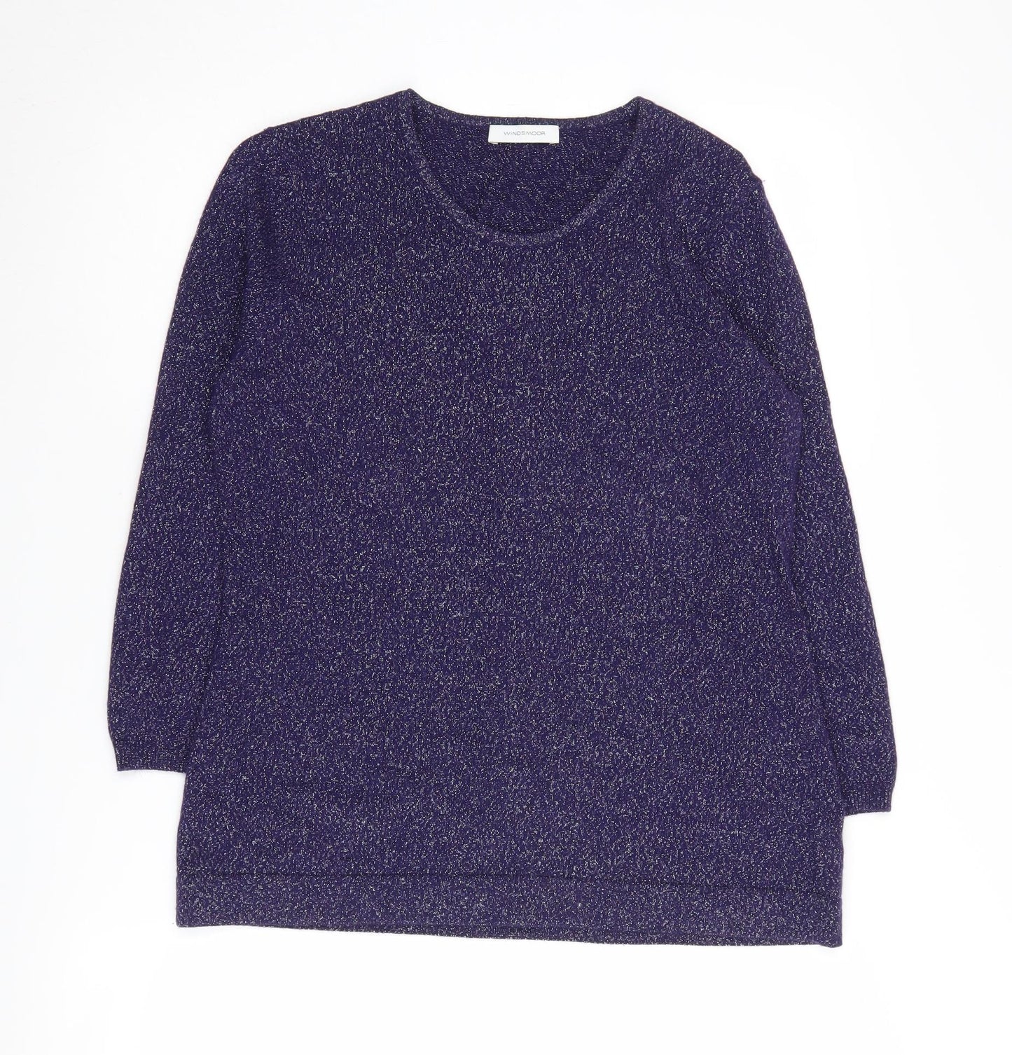 Womens UK Size S Windsmoor Purple Pullover Jumper