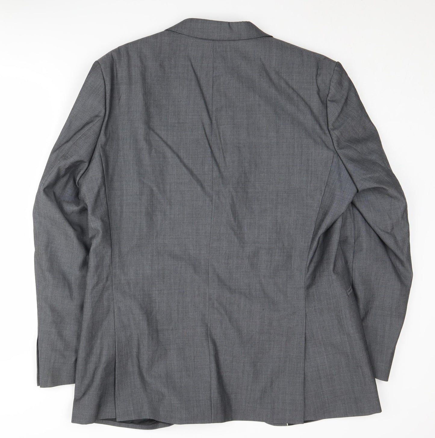 Mens UK Size 44 Jeff Banks Regular Grey Suit Jacket