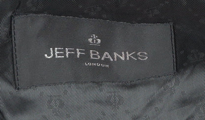 Mens UK Size 44 Jeff Banks Regular Grey Suit Jacket