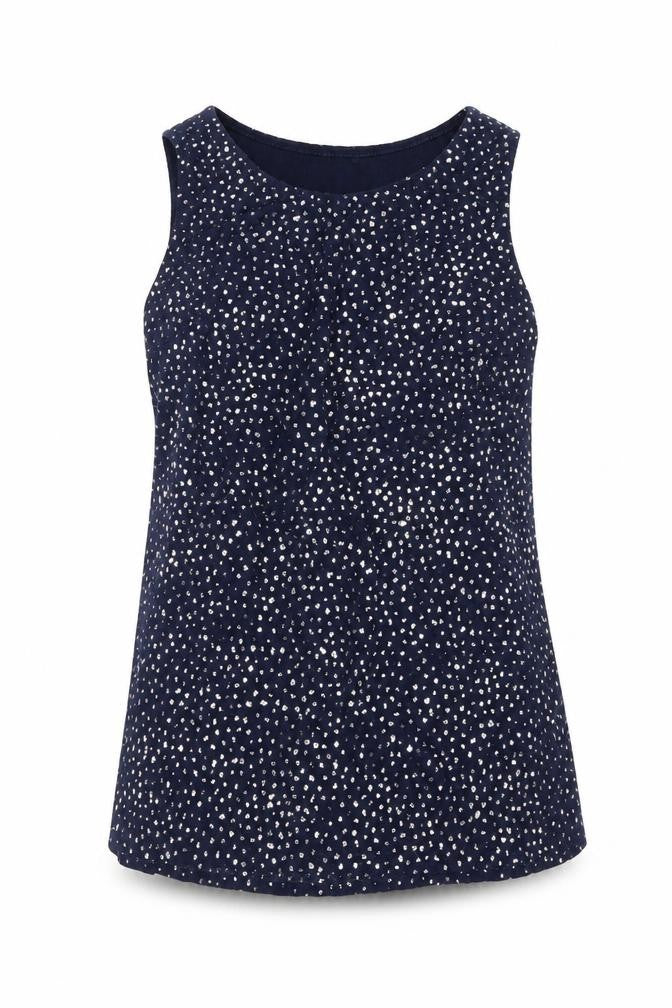 Womens UK Size 10 Quiz Blue  Tank