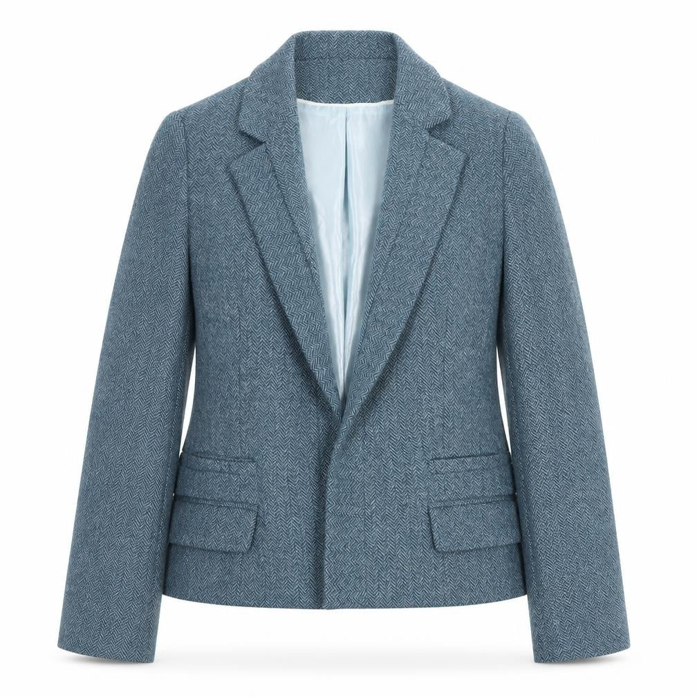 Womens UK Size 12 Long Tall Sally Regular Grey Blazer