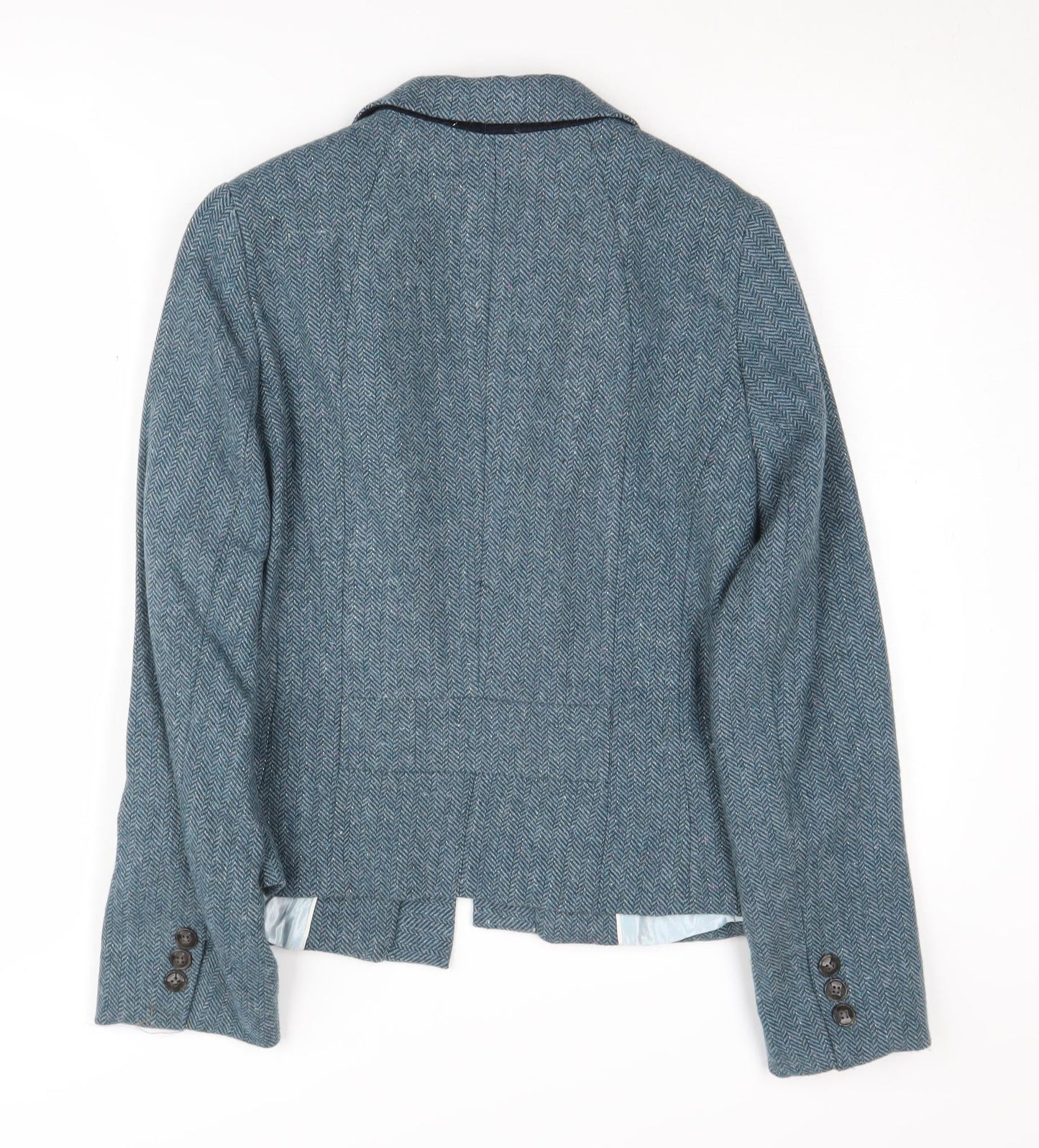 Long Tall Sally Women's Grey Wool Blazer Size 12