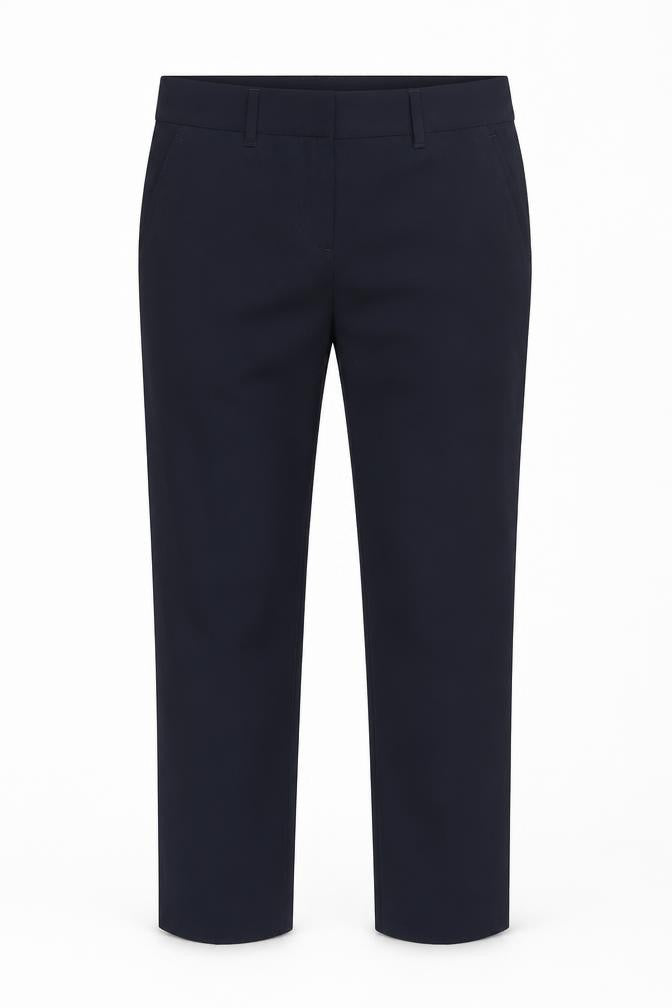 Womens UK Size 2XS Tommy Hilfiger Slim Fit Business Formal Black Trousers