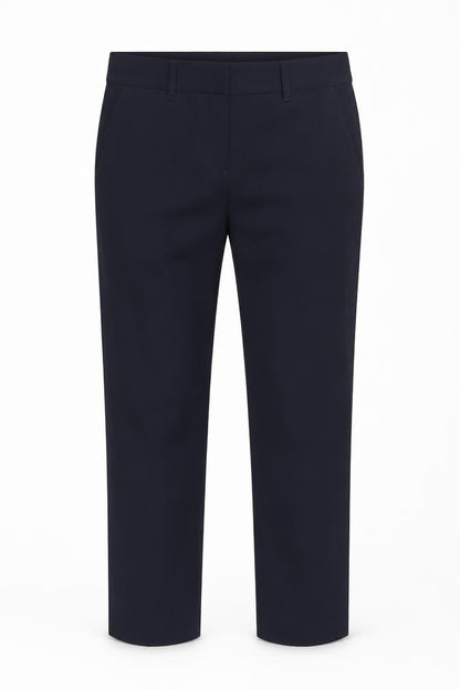 Womens UK Size 2XS Tommy Hilfiger Slim Fit Business Formal Black Trousers