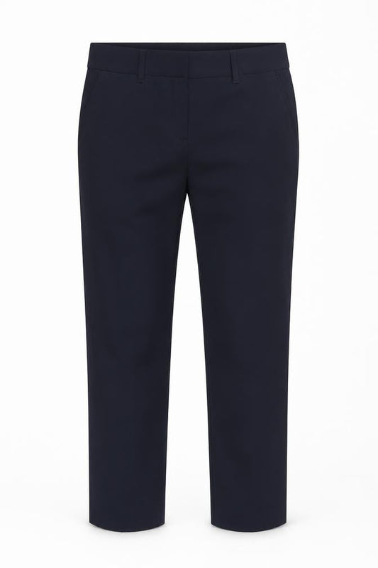 Womens UK Size 2XS Tommy Hilfiger Slim Fit Business Formal Black Trousers