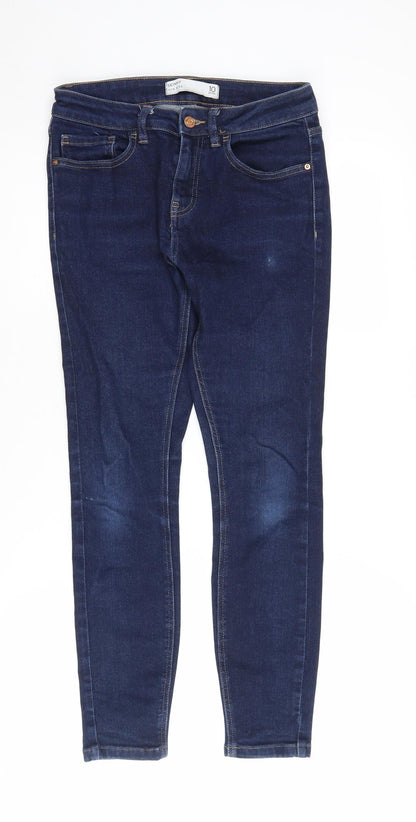 Next Women's Blue Skinny Jeans Size 10P