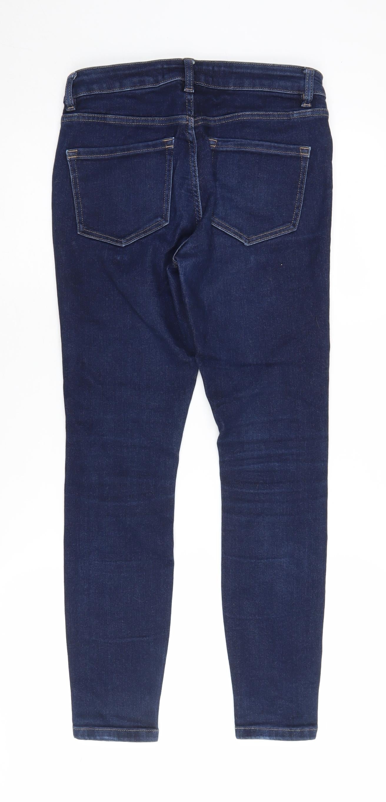 Next Women's Blue Skinny Jeans Size 10P