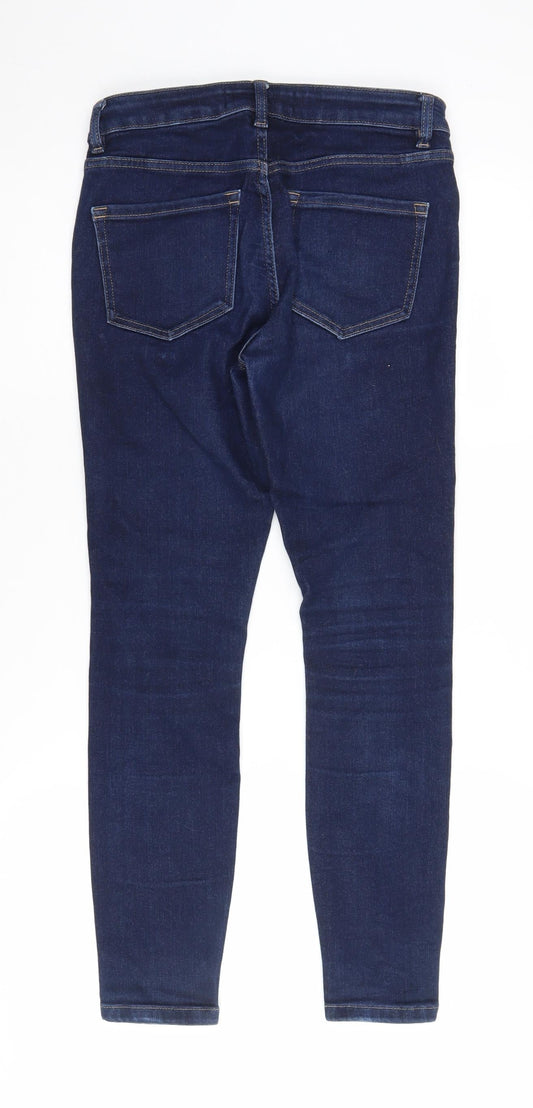 Next Women's Blue Skinny Jeans Size 10P