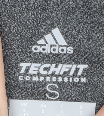 Adidas Women's Grey Compression Leggings - Size S
