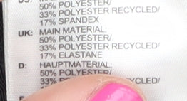 Adidas Women's Grey Compression Leggings - Size S