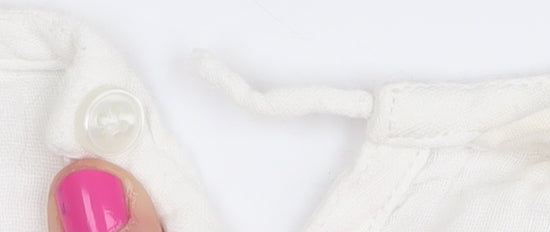 Hush Women’s White Cotton Blouse Size 16