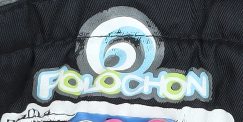 Polochon Boys Black Snow Pants, 4 Years, Winter Activewear