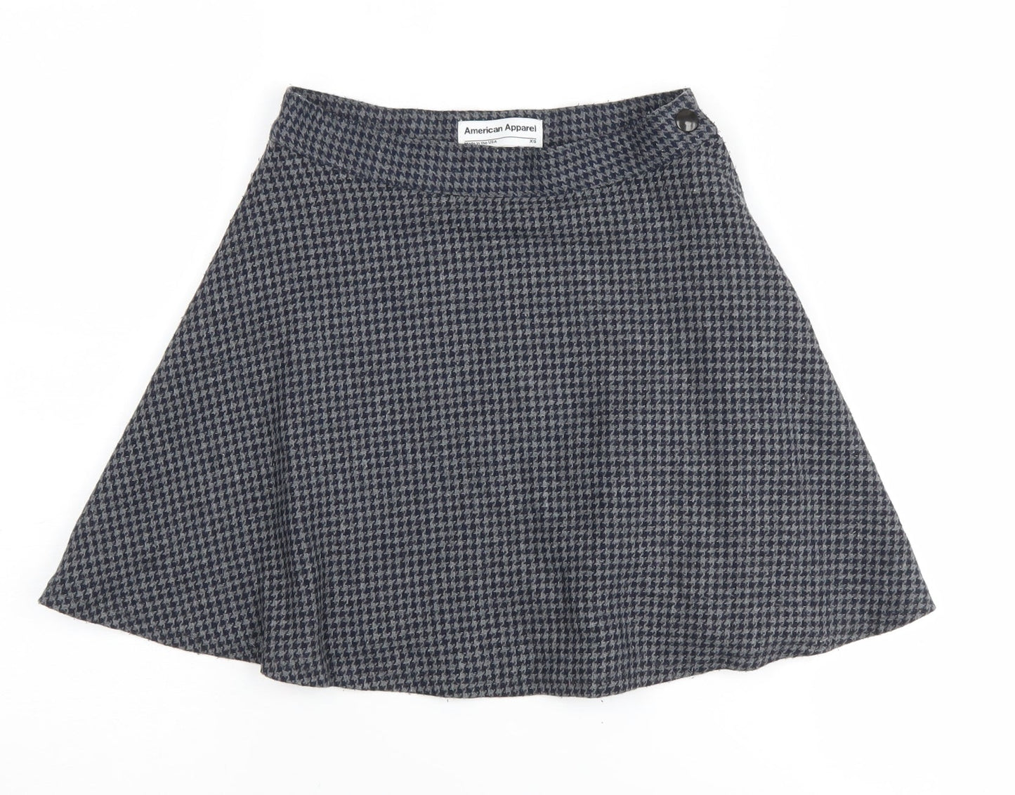 American Apparel Grey A-Line Skirt XS Women