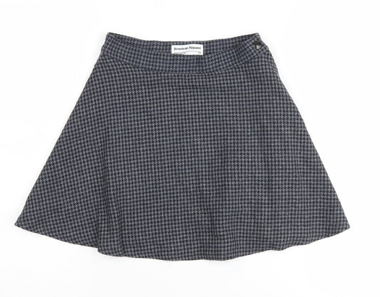 American Apparel Grey A-Line Skirt XS Women