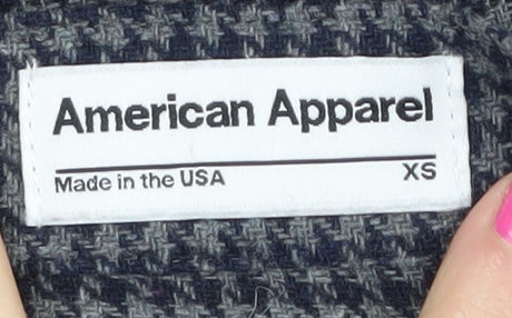 American Apparel Grey A-Line Skirt XS Women