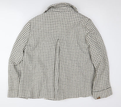 Alex & Co. Women's Black Check Jacket Size 16