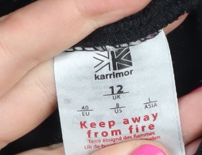 Karrimor Women's Black Pullover Hoodie - Size 12, Sporty