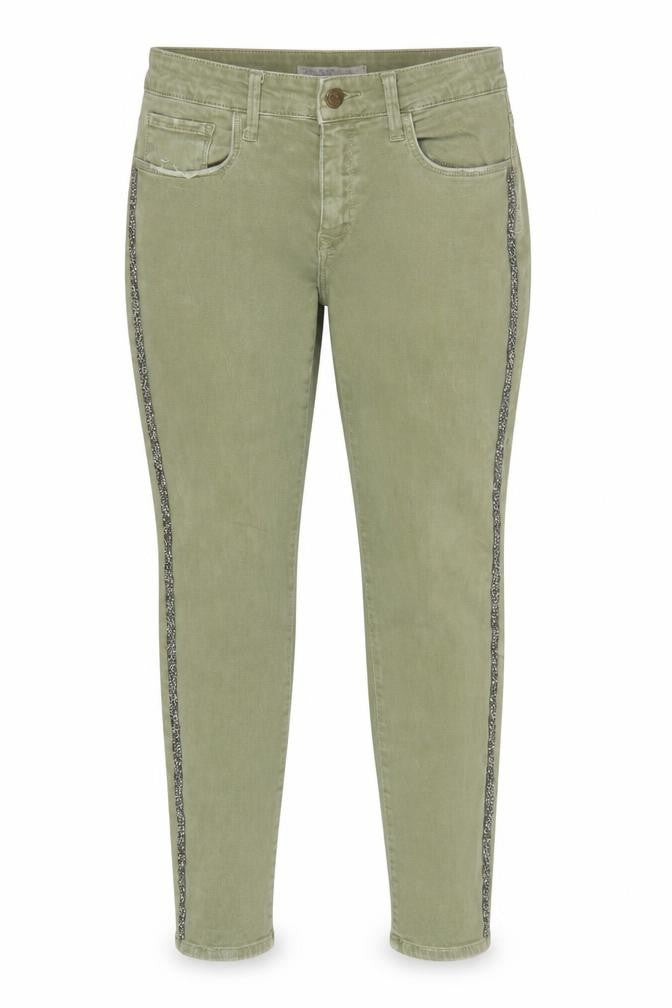 Womens UK Size 14 Zara Regular Fit Skinny Green Jeans