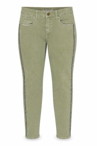 Womens UK Size 14 Zara Regular Fit Skinny Green Jeans