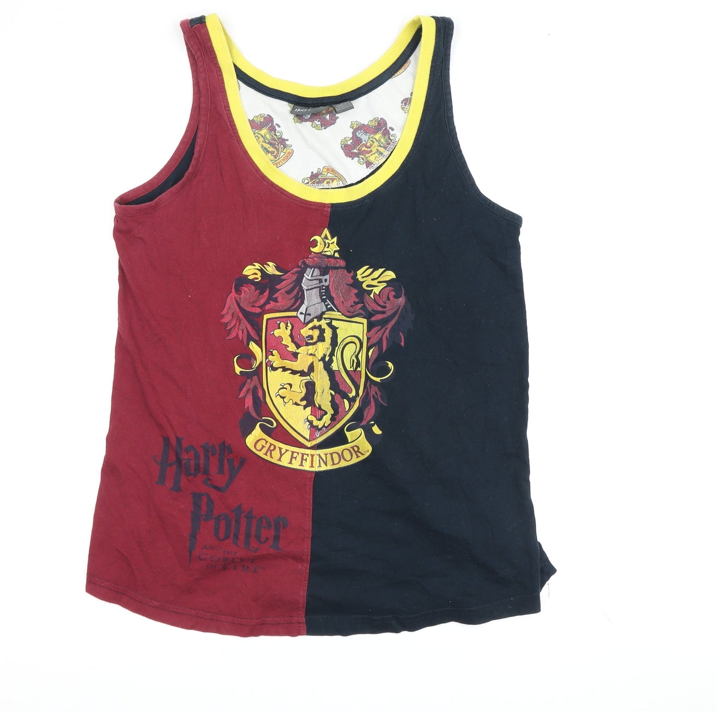 Womens UK Size S Harry Potter Multicoloured Basic Tank