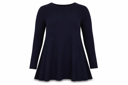 Miss Sexy Women's Blue Long Sleeve Top M/L
