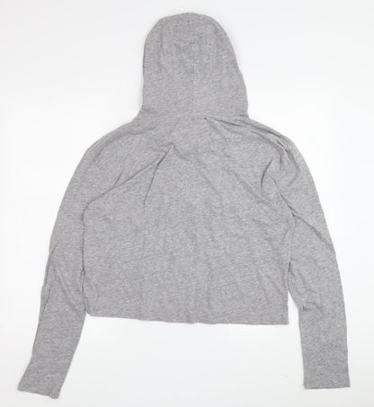 Superdry Women's Grey Pullover Hoodie Size 10