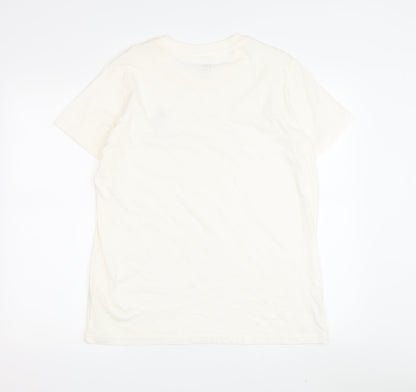 Lee Men’s Ivory California T-Shirt Size L Regular Fit