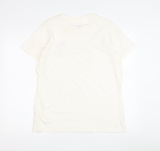 Lee Men’s Ivory California T-Shirt Size L Regular Fit