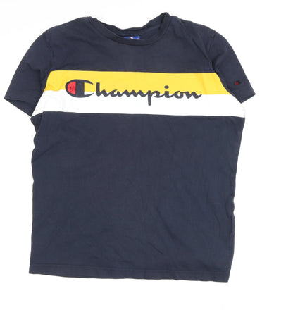 Mens UK Size XS Champion Blue  T-Shirt