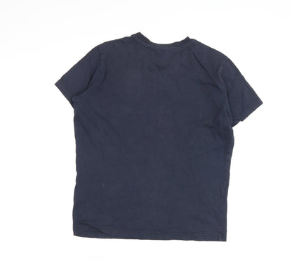 Mens UK Size XS Champion Blue  T-Shirt
