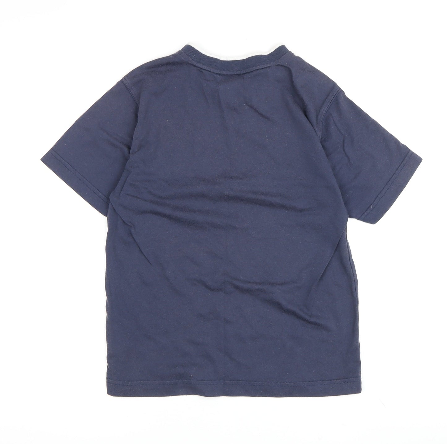 Umbro Boys' Blue T-Shirt, Size 9 Years, V-Neck Casual