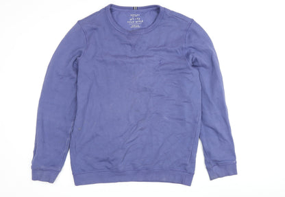 Mens UK Size M Joules Blue Pullover Sweatshirt