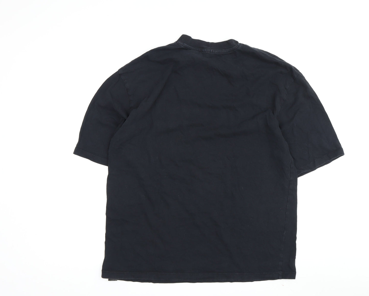 Mens UK Size M COLLUSION Black  T-Shirt