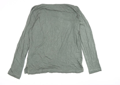 Womens UK Size 12 Regatta Green Basic T-Shirt