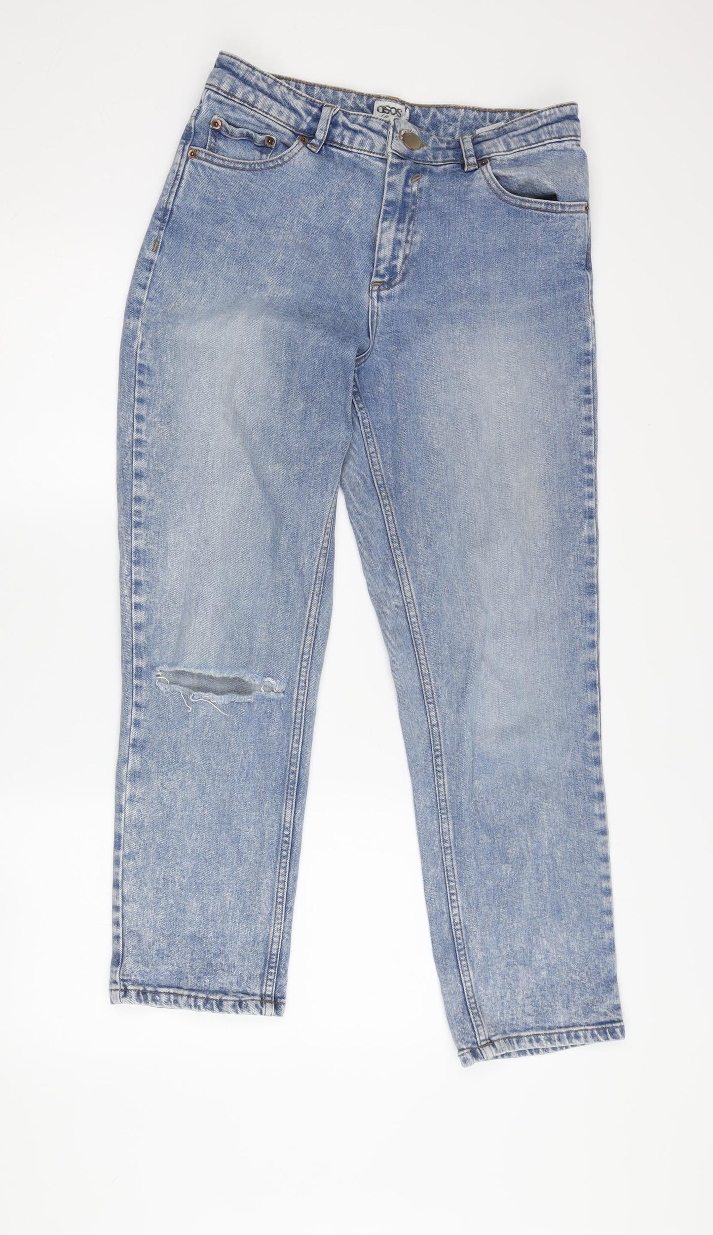 ASOS Women's Blue Straight Jeans Size 28