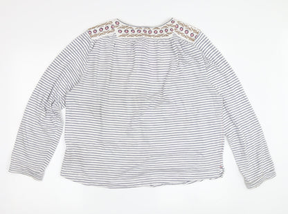 Womens UK Size 14 White Stuff Multicoloured  Button-Up
