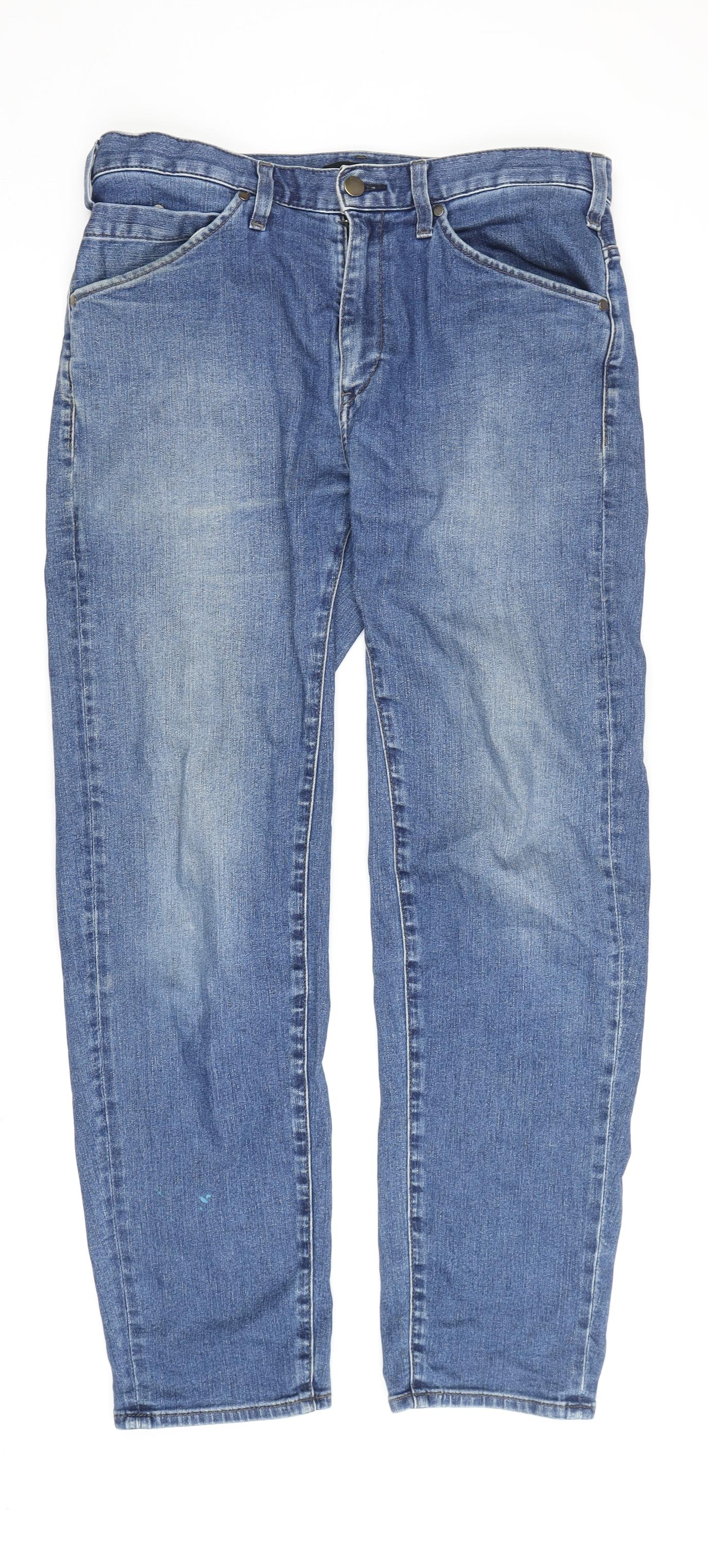 UNIQLO Men's Blue Straight Jeans Size 31