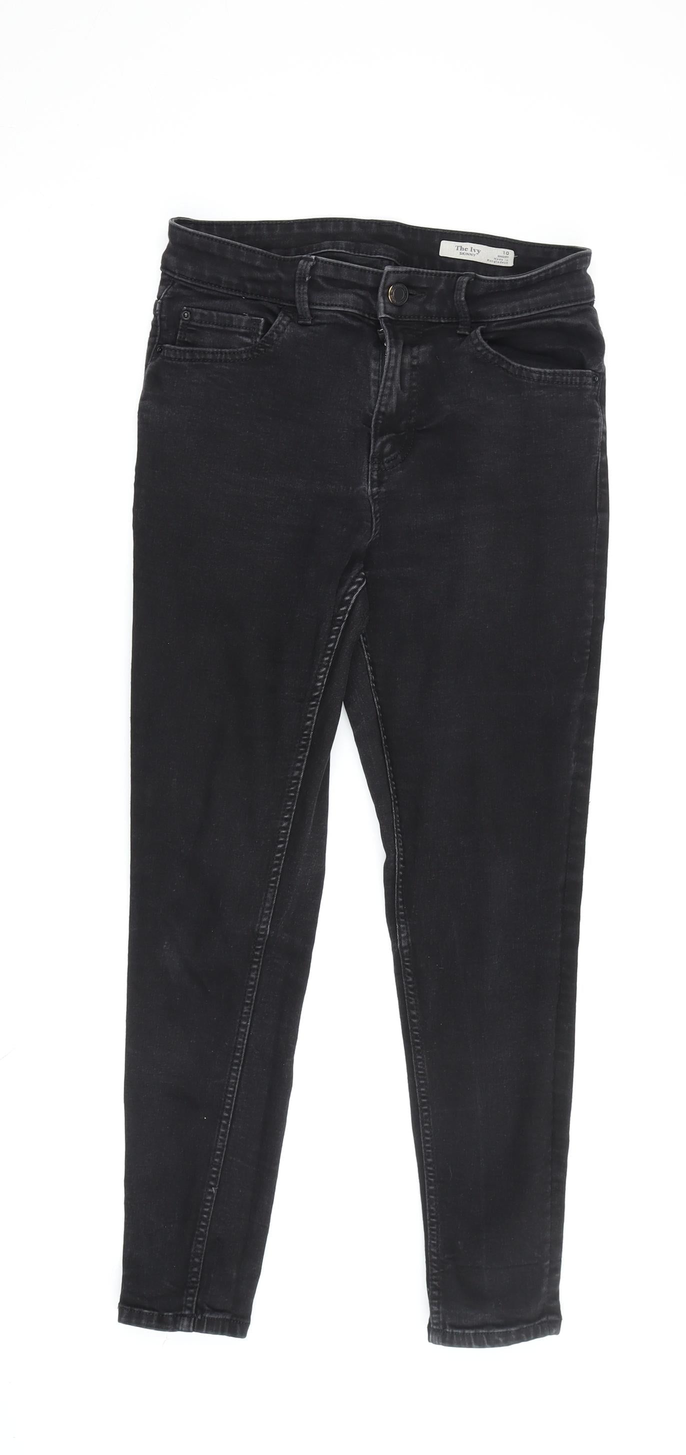 Womens UK Size 10 Marks and Spencer  Skinny Black Jeans