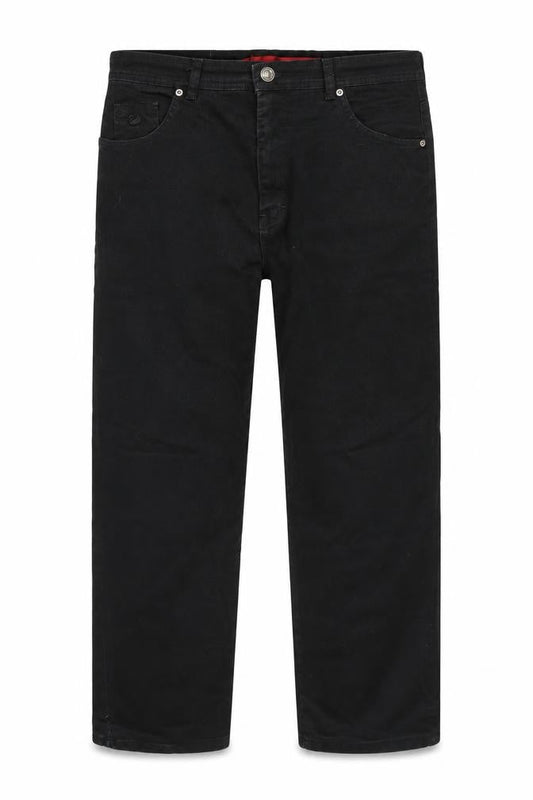 Gloria Vanderbilt Womens Black Straight Jeans Size 14