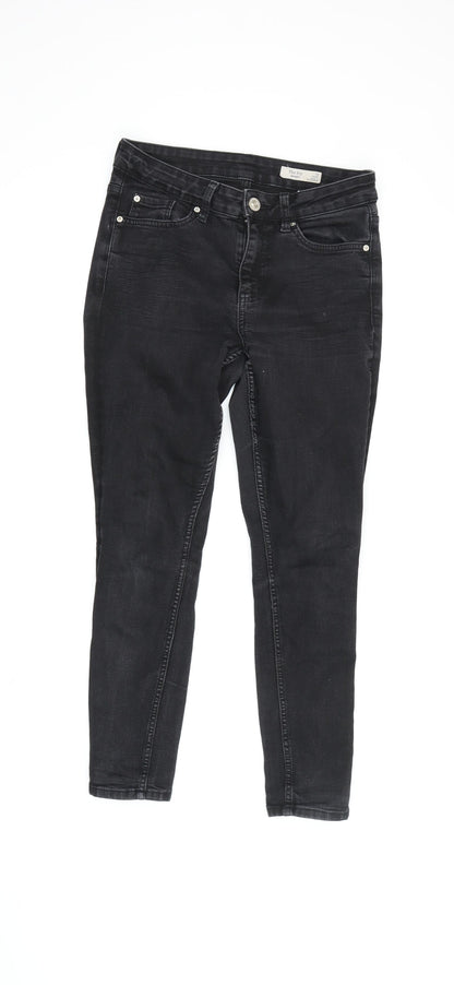 Womens UK Size 10 Marks and Spencer Slim Fit Skinny Black Jeans