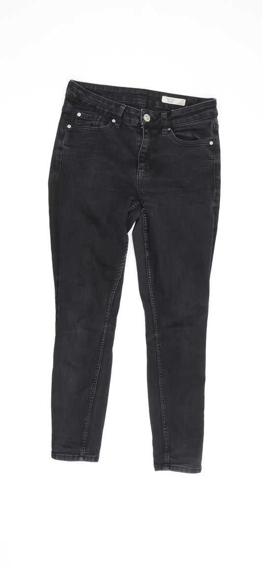Womens UK Size 10 Marks and Spencer Slim Fit Skinny Black Jeans